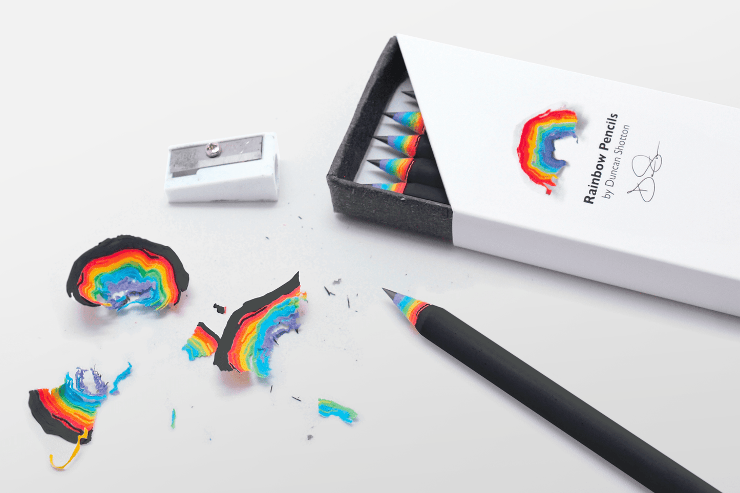 Rainbow Pencils (5PK, Black) - Duncan Shotton Design Studio