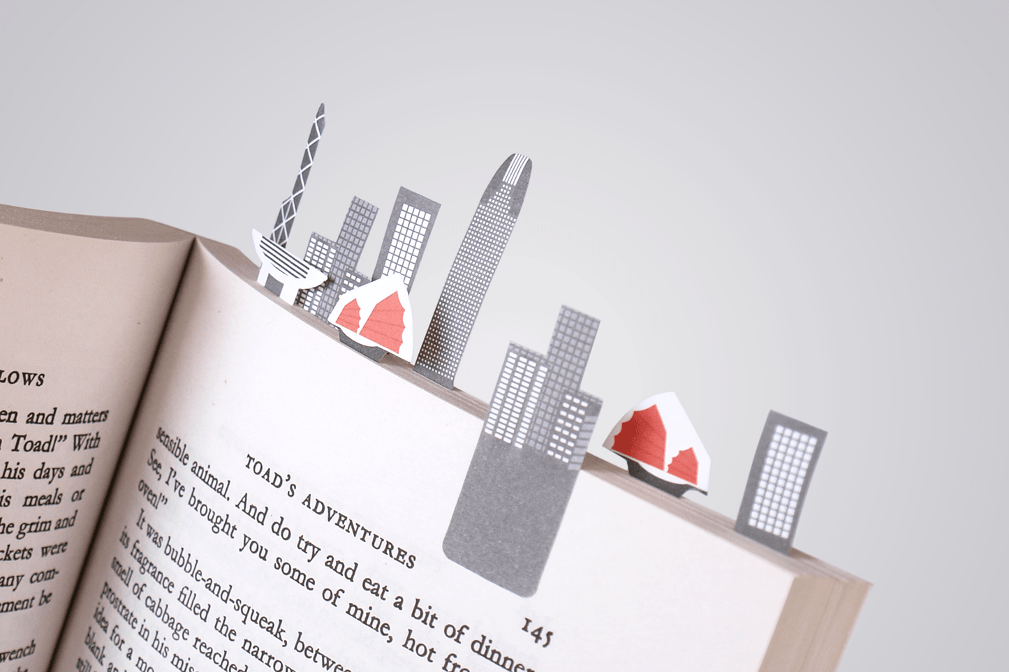 Sticky Page Markers (Hong Kong) - Duncan Shotton Design Studio