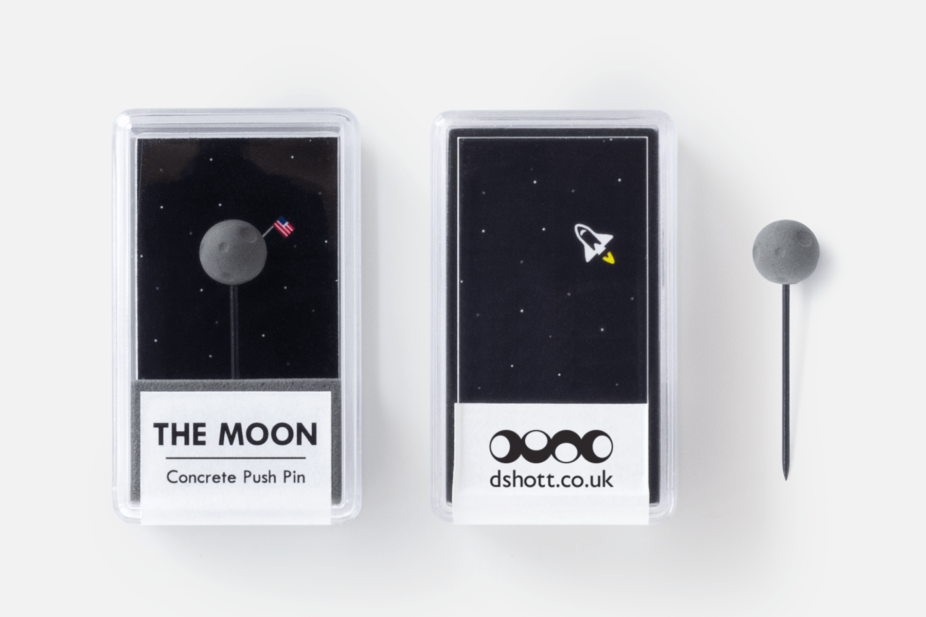 The Moon Pin - Duncan Shotton Design Studio