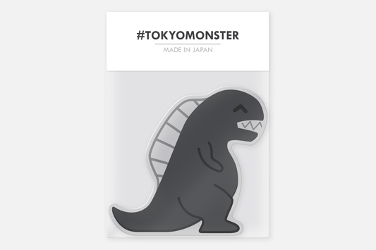 Tokyo Monster sticker (93mm) in it's packaging - a clear bag with paper header card