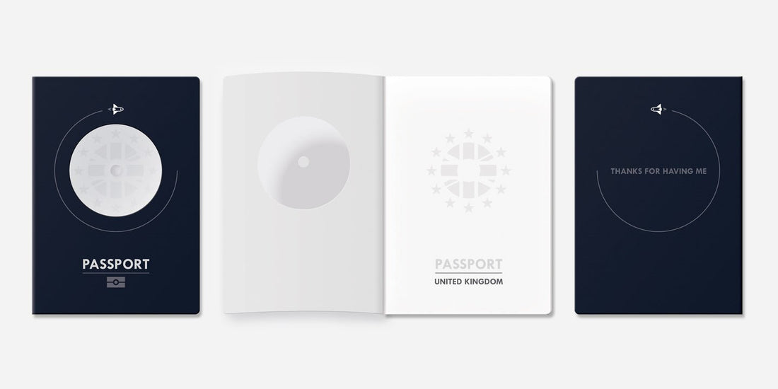 New British passport design concept (dezeen’s brexit competition) - Duncan Shotton Design Studio