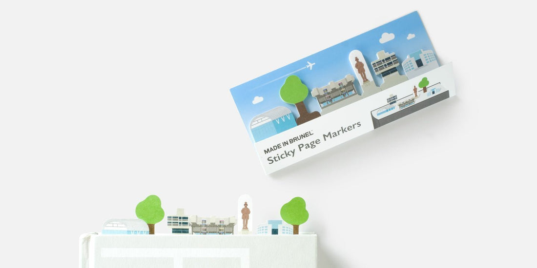 Sticky Page Markers for Brunel University - Duncan Shotton Design Studio