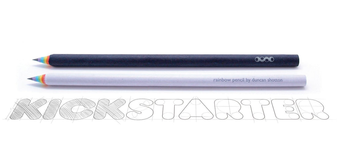 Rainbow Pencils – Now funding on Kickstarter - Duncan Shotton Design Studio