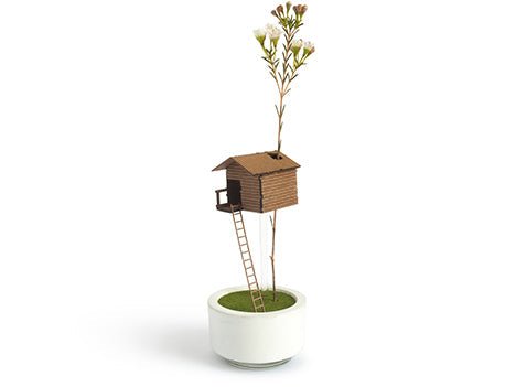 Treehouse Vase - Duncan Shotton Design Studio