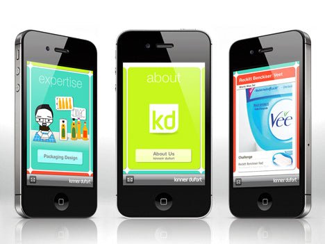 KD app - Duncan Shotton Design Studio