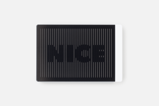 Animated Card Case (Nice, black) - Duncan Shotton Design Studio