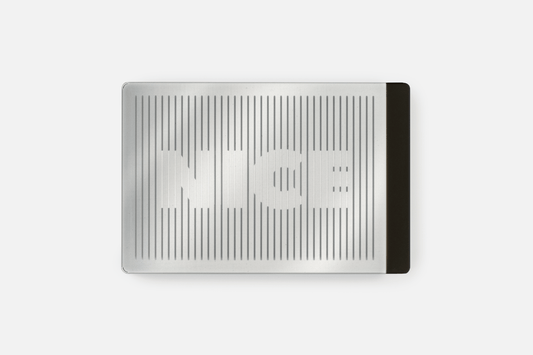 Animated Card Case (Nice, silver) - Duncan Shotton Design Studio