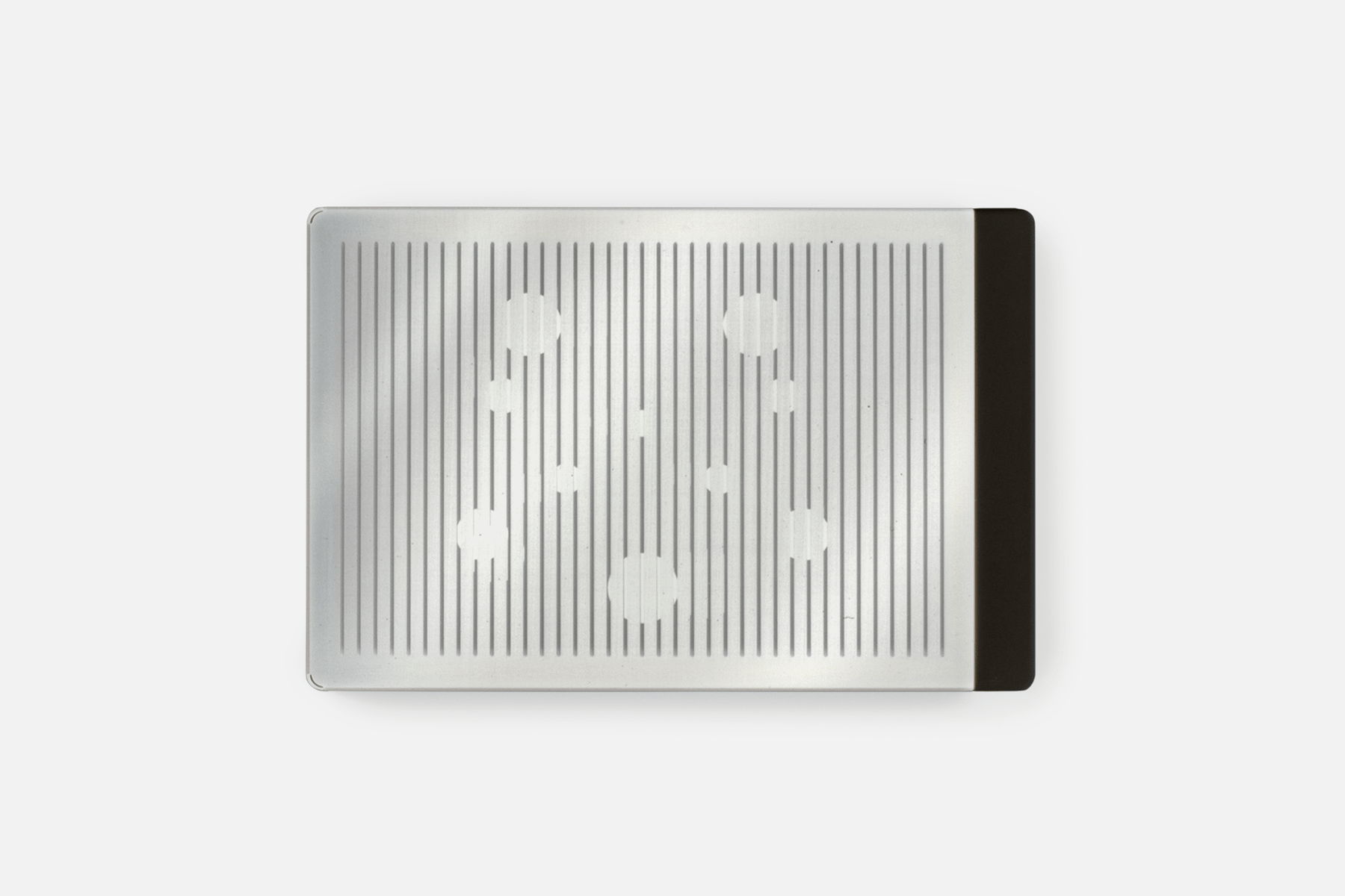 Animated Card Case (Orbit, silver) - Duncan Shotton Design Studio