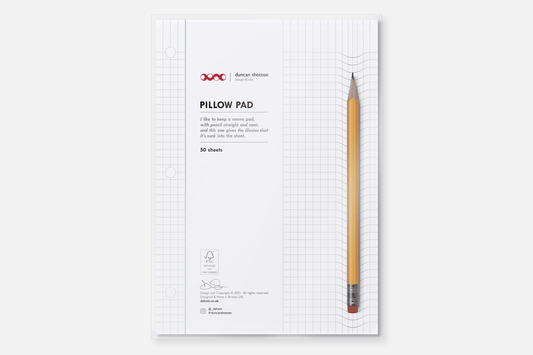 Pillow Pad (Graph) - Duncan Shotton Design Studio