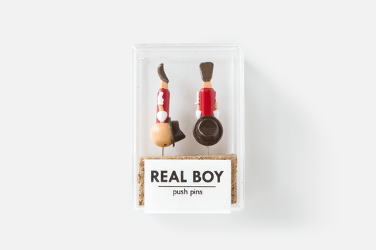 Real Boy Push Pins (Red) by Duncan Shotton Design Studio