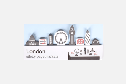 Sticky Page Markers (London) - Duncan Shotton Design Studio