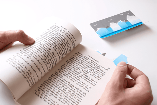 Sticky Page Markers (Ocean) - Duncan Shotton Design Studio